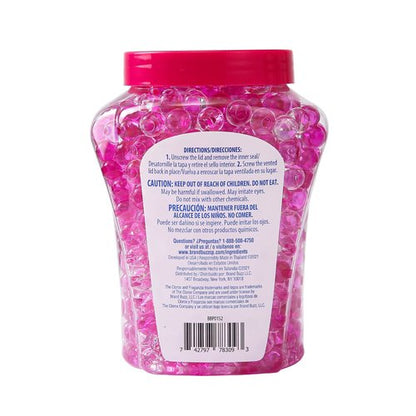 Clorox Fraganzia Crystal Beads Air Freshener Twin Pack, Long Lasting Room Deodorizer and Odor Eliminator Gel Beads for Home, Car, or Office, Spring Scent, 24 Fl Oz - 6 Pack