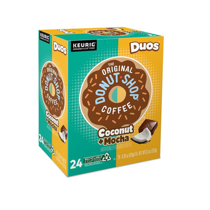 Original Donut Shop - Coconut & Mocha K-Cup Pods | Medium Roast Coffee, 96 Count