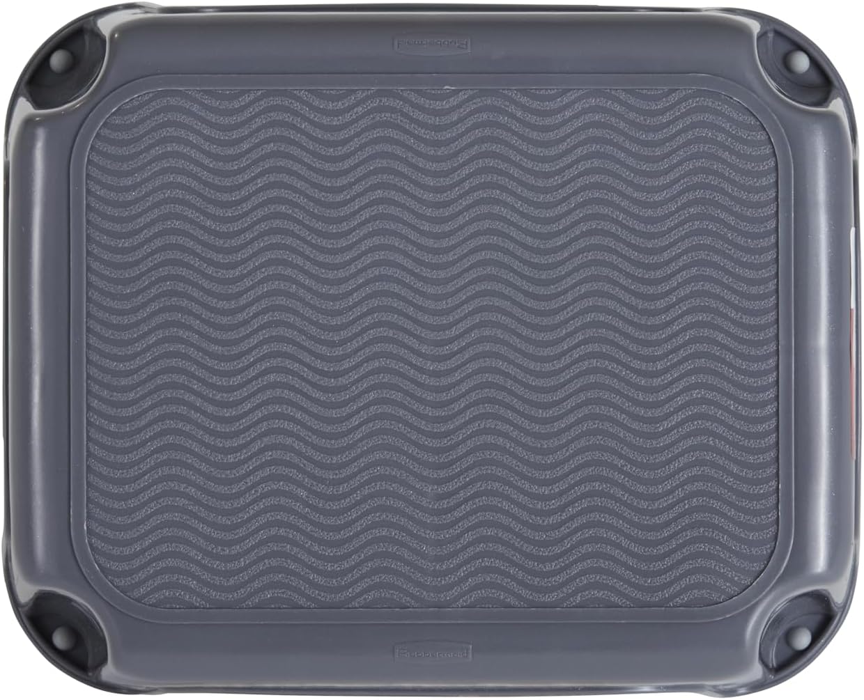 Rubbermaid One-Step Stool - Durable 7" Height Step Stool | Holds Up to 200 Pounds - Gray for Home & Office