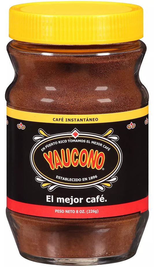 Yaucono Instant Coffee 8 Ounce Jar (1 Pack)