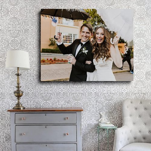Framed Canvas Prints - Personalized Photo Wall Art | 14x11 Inches - Perfect Gift Option