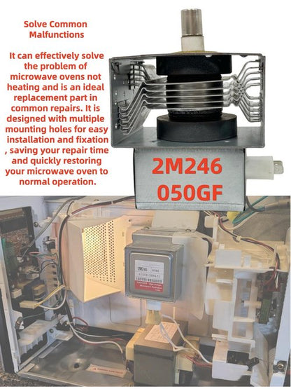 2025 New 2M246 Microwave Magnetron, Compatible with LG 6324W1A001B/E AP4457332, Fixes No Heat Issue