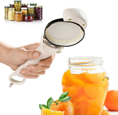 Skiennix 3-In-1 Multifunctional Retractable Bottle Opener - Stainless Steel Jar Opener for Seniors & Arthritis Relief