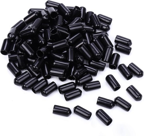 180PCS Pourers Dust Covers, Pour Spot Caps, Liquor Spout Covers, Olive Oil Liquor Bottle Pour Spout Cover, Black Rubber Pourer Cap,Wine Pourers Cover