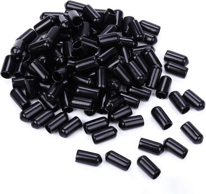 180PCS Pourers Dust Covers, Pour Spot Caps, Liquor Spout Covers, Olive Oil Liquor Bottle Pour Spout Cover, Black Rubber Pourer Cap,Wine Pourers Cover