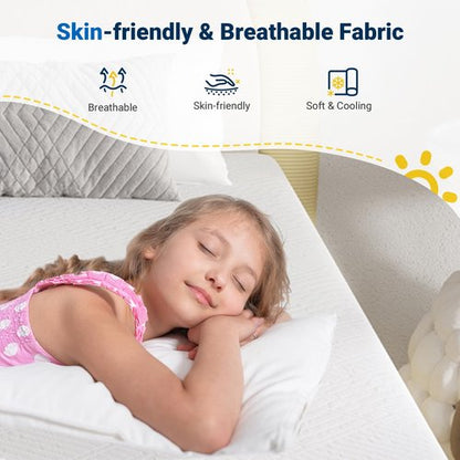 Avenco Queen Size Mattress, 8 Inch Gel Memory Foam Mattress Queen, Mattress in a Box for Cool Sleep, Pressure Relief, Medium Firm Mattress with Motion Isolation