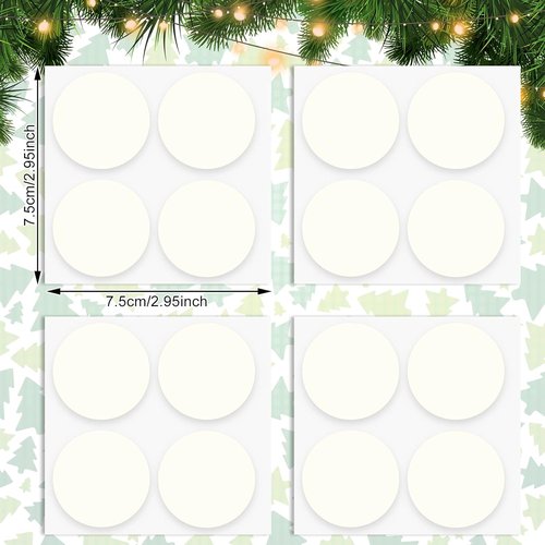 Jetec Candle Grips - 48 Pcs Adhesive Snugger Holders for Taper Candles | Stabilize Small Candlesticks