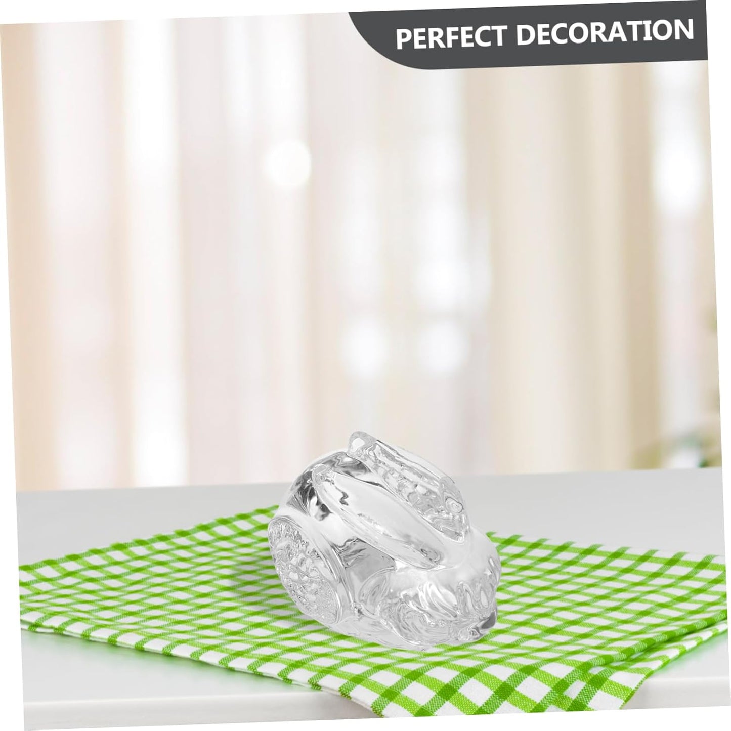 Regine Switzerland Rabbit Figurine - Cute Bunny Desktop Decoration for Home & Easter Display