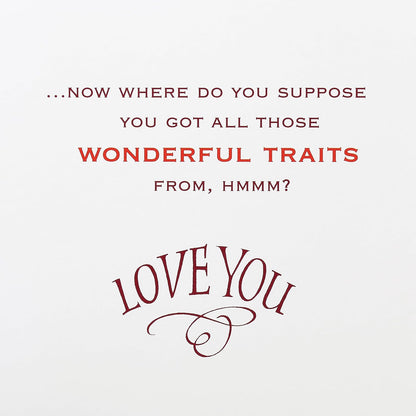 American Greetings Funny Christmas Card - Silly Holiday Greeting for Son | Celebrating His Wonderful Traits