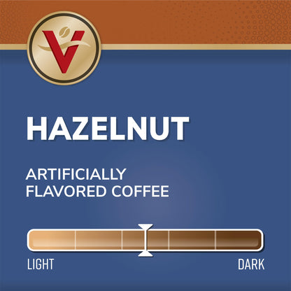 Victor Allen's Coffee Hazelnut Flavored, Medium Roast, 12 Count, Single Serve Coffee Pods for Keurig K-Cup Brewers