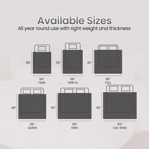Utopia Bedding Queen Comforter Duvet Insert, Quilted Black Comforter with Corner Tabs, Box Stitched Down Alternative Comforters Queen Size 88 x88 inches