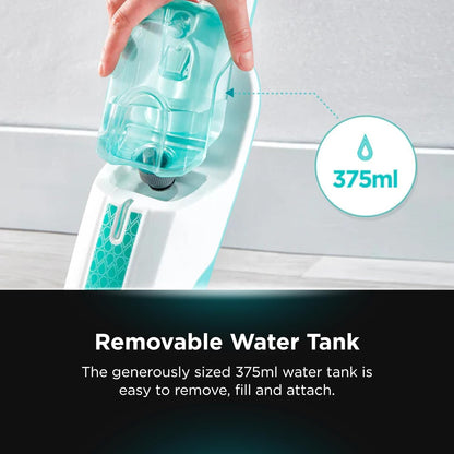 Shark Steam Mop | Hard Floor Cleaner with XL Water Tank & 18-Foot Power Cord - White (S1000A)