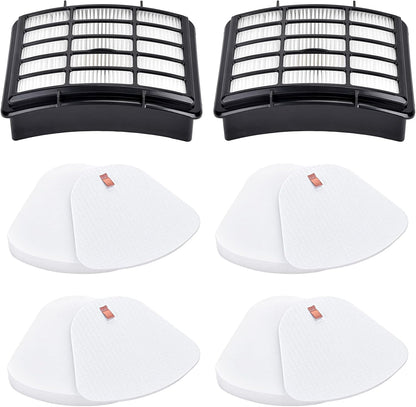 Shark Navigator Lift-Away Deluxe Filter Set - 2 HEPA & 4 Foam/Felt Replacement Filters | Compatible with ZU503AMZ, NV360, NV352, NV370, NV358, NV355, NV351, NV356E, UV540, NV350