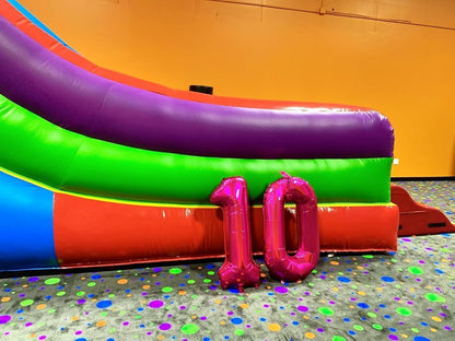 Number Balloons - 40 Inch One Balloon for 1st Birthday | Rose Purple Party Decoration