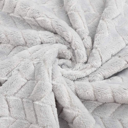 Baby Blanket Flannel, Cozy Throw Blankets for Newborn Infant and Toddler, Super Soft and Warm Receiving Baby Blanket for Crib Stroller (Grey 2532")