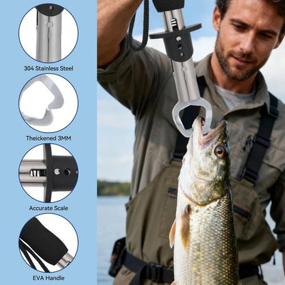 Fishing Tool Kit 2026 - Essential Fishing Gear & Equipment with Pliers, Hook Remover, Scissors & Lures | Perfect Gift for Men