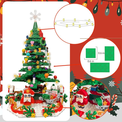 Skiennix Christmas Tree Advent Calendar | 24 Days of Surprises with LED Light
