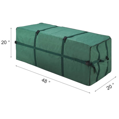 Lavish Home Elf Stor Heavy Duty Canvas Christmas Tree Storage Bag for 7.5 ft Trees