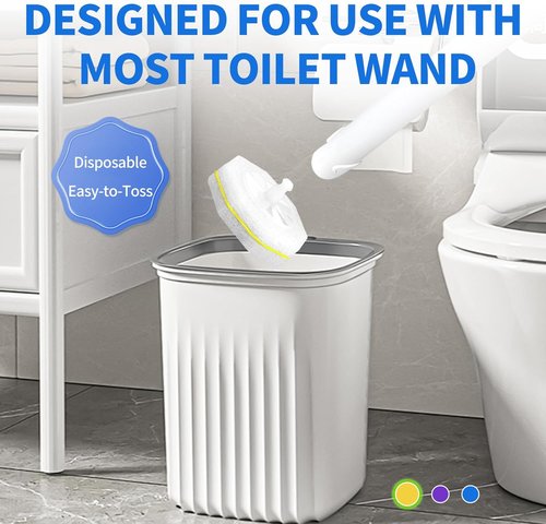 Clorox Toilet Wand Refills - 100 Count Disposable Cleaning Pads with 4X Power | Light Scent
