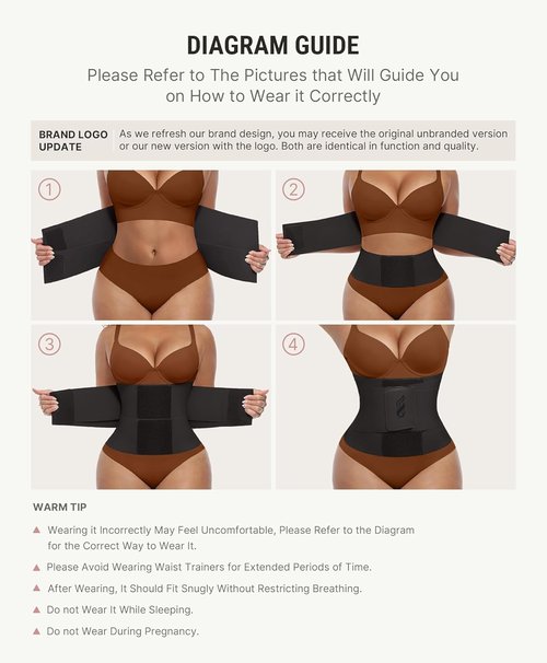 FeelinGirl Waist Trainer Belt - Tummy Control Ab Trimmer for Men & Women | Adjustable Triple Wrap Design