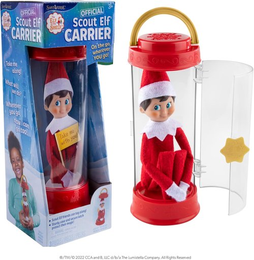 Elf On The Shelf - Official Scout Elf Carrier for Family Adventures | Perfect for Holiday Fun