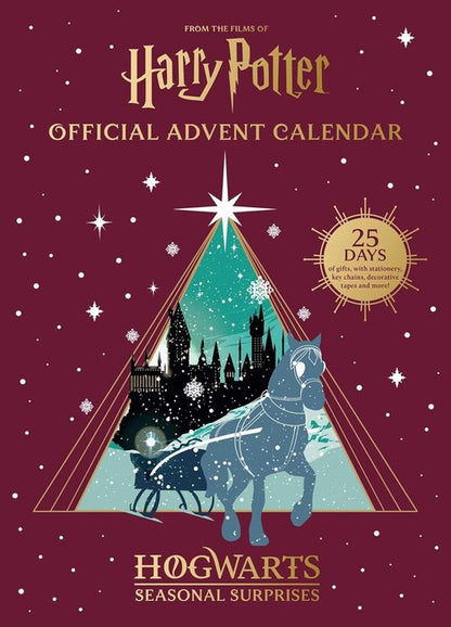 Harry Potter Official Advent Calendar - 25 Days of Hogwarts Surprises with Gifts & Stationery