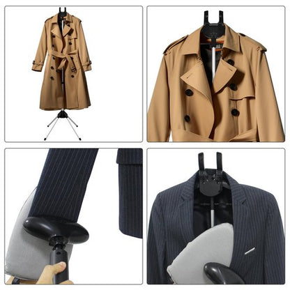 Garment hanger for steaming clothes,Steam rack for clothes,Handheld garment steamer rack,Clothes hanger for steam ironing,Steam stand clothes,Steamer pole,Steamer Hanger standing, steam iron stand