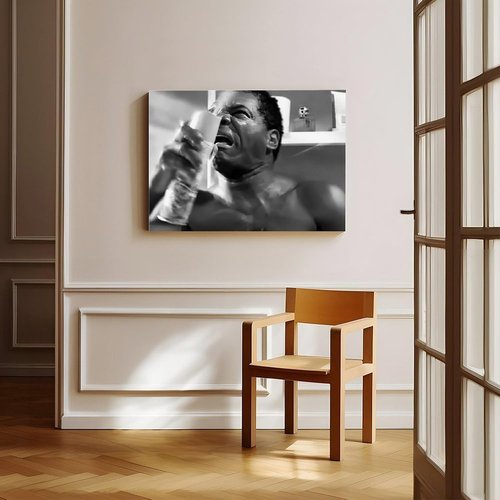 Funny Bathroom Wall Art | Black and White Toilet Print | 12x18 Inch Unframed Decor - Perfect for Restrooms