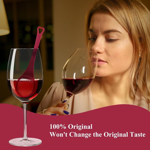 Clerona Wine Filters, the Wine Purifier, Sulfite and Histamines Remover - Naturally Eliminate Allergies & Sensitivities (Pack of 4)