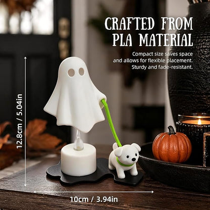 Halloween Ghost Walking Dog LED Light - Cute Funny Night Light (Style 3)