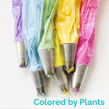Color Kitchen Food Coloring 3-Pack - Plant-Based, Vegan, Gluten-Free Natural Colors for Baking