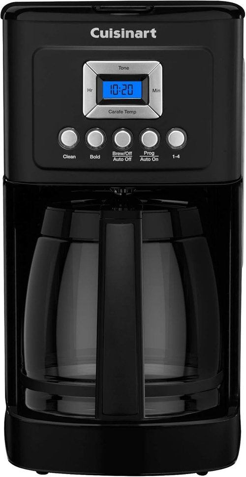 Cuisinart DCC-3200MB Coffee Maker - 14-Cup Programmable with Glass Carafe | Matte Black Finish