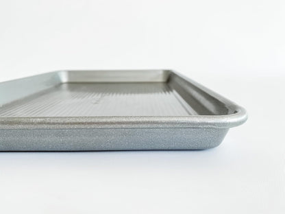 USA Pan Bakeware Nonstick Half Sheet Pan - Durable Aluminized Steel | Set of 2 Baking Sheets