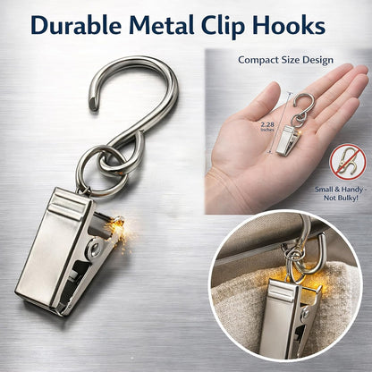 Party Light Hanger | Outdoor Clips for Edison String Lights | 30-Pack for Home & Patio Decor