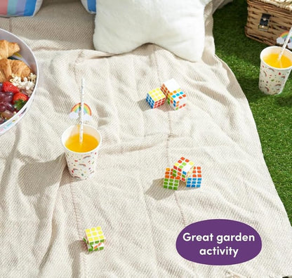 Mini Cube Puzzle Party Favors 1.18 Inch - 144 Pack for Kids, Rewards & Gifts