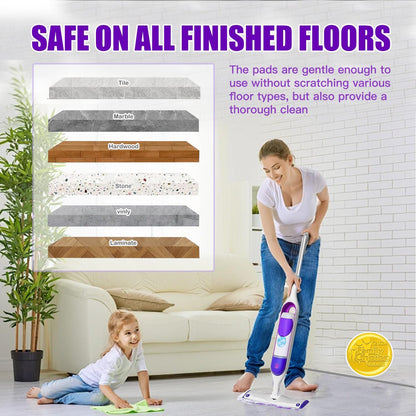 Power Mop Pads - Multi-Surface Refills for Swiffer Power Mop | 20 Disposable Pads Included