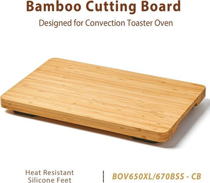 Breville Cutting Board - Compatible with BOV650XL/BOV670BSS Smart Oven | Heat-Resistant Silicone Feet, Space-Saving Design