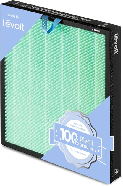 LEVOIT Vital 200S-P Air Purifier Replacement Filter - HEPA & Activated Carbon for Odor Control | 1 Pack, Green
