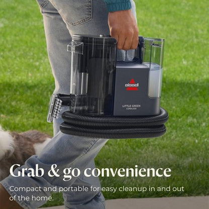 BISSELL Little Green Portable Deep Cleaner - Cordless with 25V Lithium-Ion Battery & Boost Tech