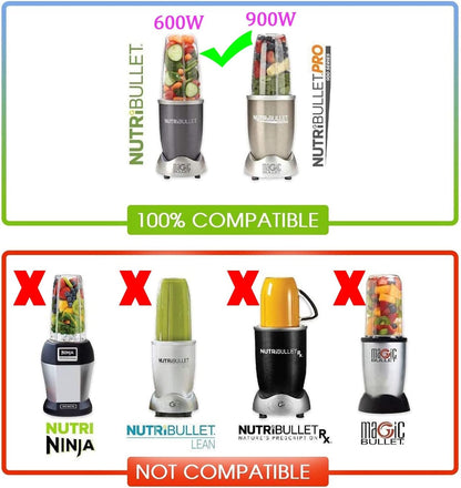 NutriBullet 32oz Replacement Blender Cups - 2-Pack with Flip-Top To-Go Lid for Easy Travel