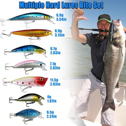 Fishing Advent Calendar 2025 | 24-Day Countdown with Lures - Perfect Xmas Gift for Fishing Enthusiasts