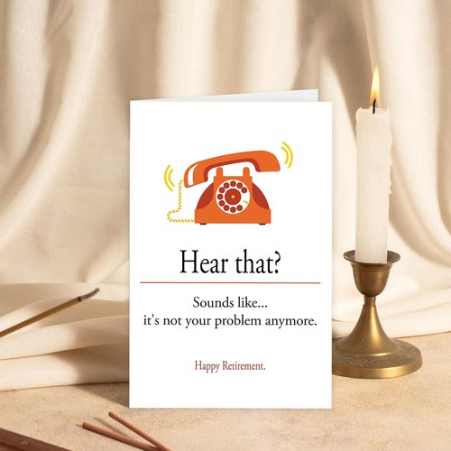 Funny Retirement Gifts for Women Men, Humor Retirement Leaving Card for Him Her Retired Friends Boss Teachers Nurses Dad Mom