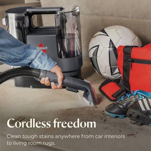 BISSELL Little Green Portable Deep Cleaner - Cordless with 25V Lithium-Ion Battery & Boost Tech