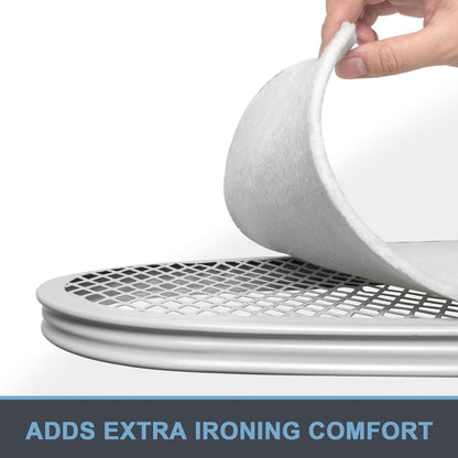 VividPaw Ironing Board Padding Only, Cut to Desired Sizes, Fitting up to 21x57 Ironing Boards, Thick Premium Felt Underlay Pad, Universal Replacement Iron Board Felt Pad (57" x 21")