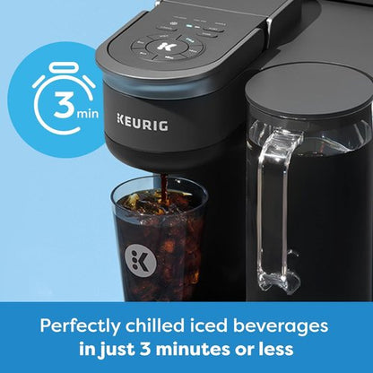 Keurig K-Brew+Chill Coffee Maker - Iced & Hot Single-Serve with MultiStream & QuickChill, 70oz Reservoir