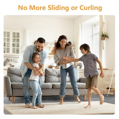 Rug Carpet Gripper Keep Rug in Place on Carpet, Non Slip Rug Pads Grippers for Hardwood Floors and Tiles 12 PCS