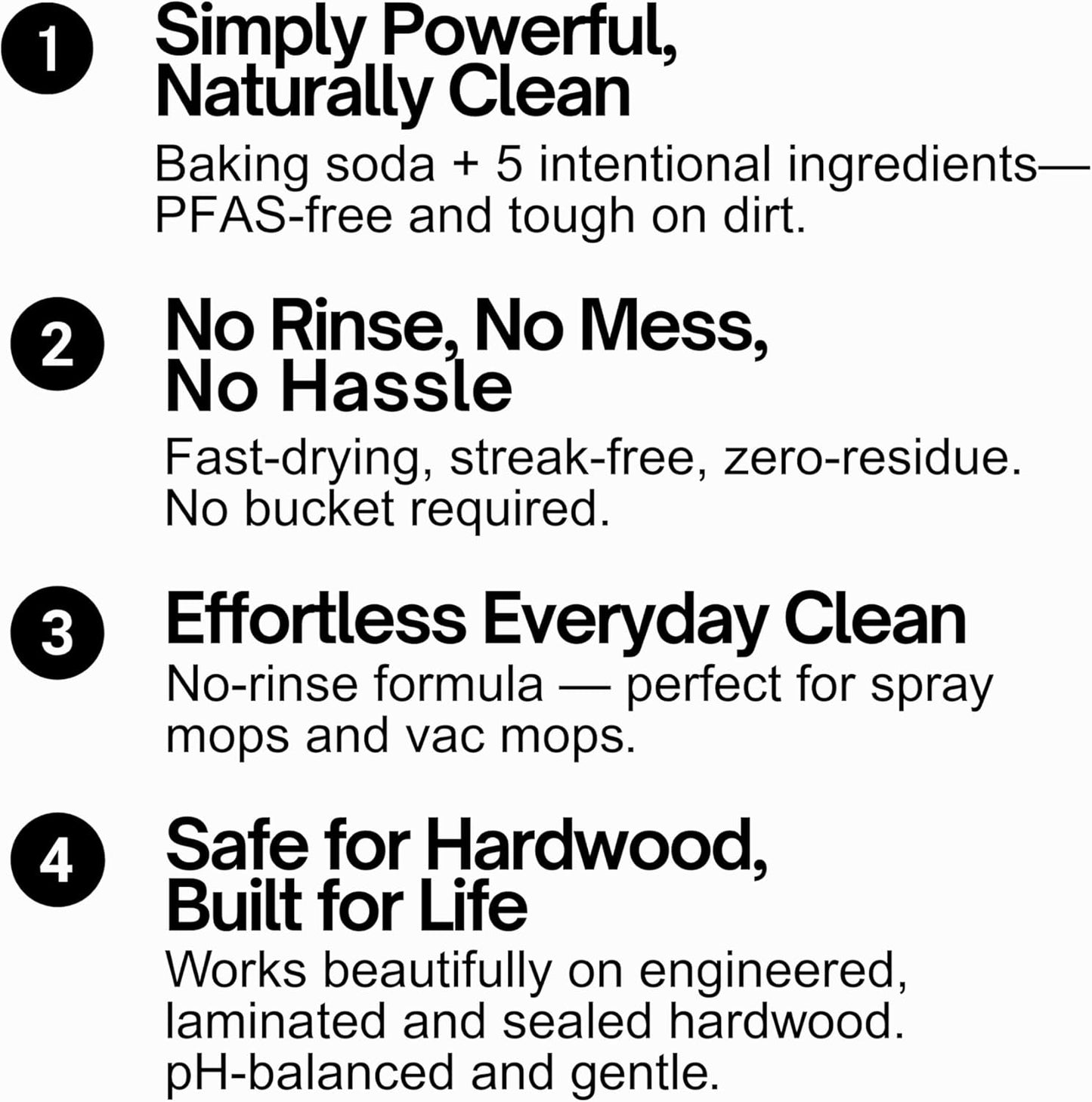 Quick Shine Hardwood Floor Cleaner - 27oz, 2-Pack | Streak-Free, No Rinse Formula | Safe & Effective Cleaning