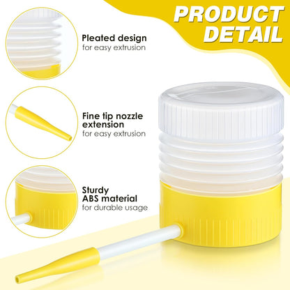 Qualirey Diatomaceous Earth Powder Duster - 6 Inch Extension Nozzle for Effective Pest Control