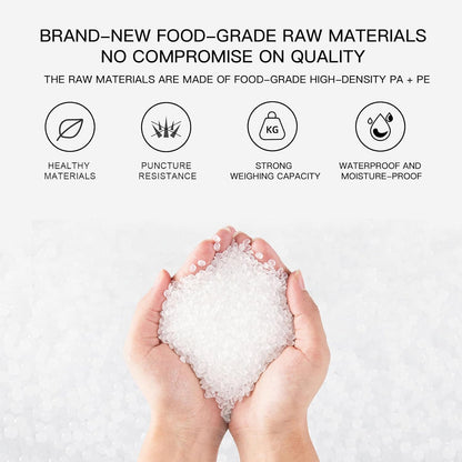 MegaWise Vacuum Sealer Bags - 6 Inch Wide, 19.6 Feet Long | Ideal for Meal Prep & Sous Vide Cooking