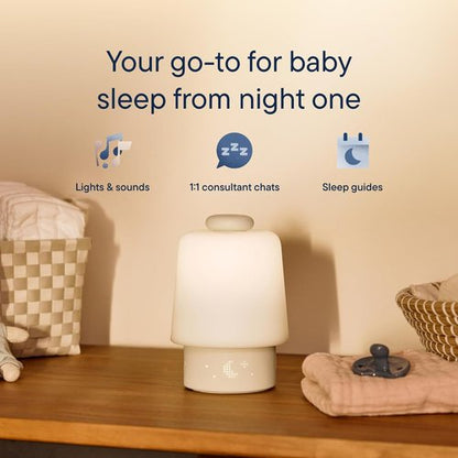 Hatch Baby Sound Machine - Night Light & Sleep Support | Putty Color, Wi-Fi Enabled, Toddler Essential
